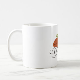 sports ball illustration coffee mug