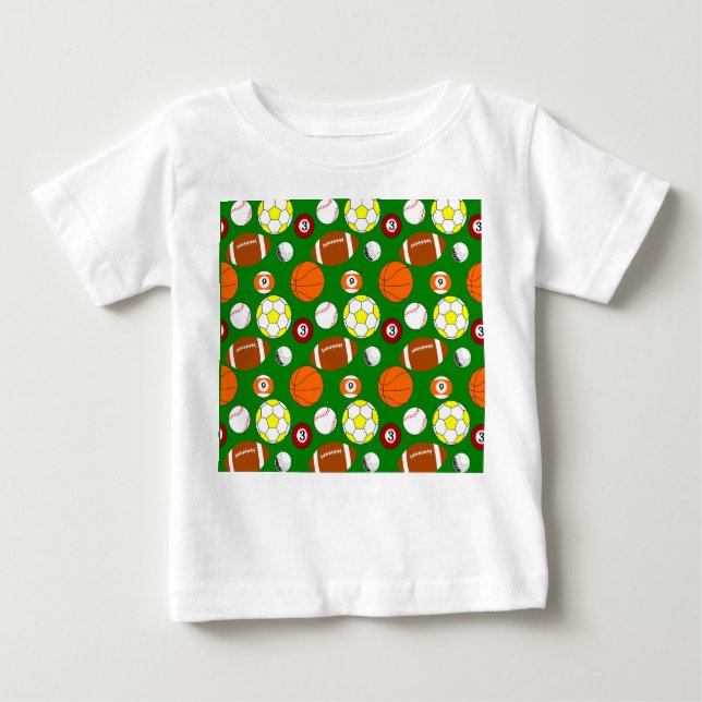 Sports Balls  Baby T-Shirt (Front)