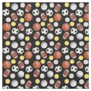 Sports Balls Fabric