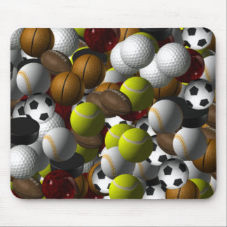 Sports Balls Mousepad
