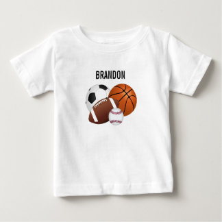 Sports Balls Personalised T-Shirt