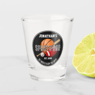 Sports Bar Sport Equipment Shot glass