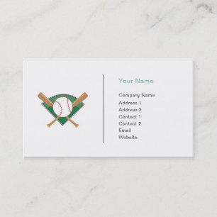 Sports - Baseball - Business Card