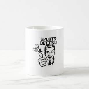 sports betting is cool! coffee mug
