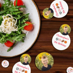 Sports Birthday Confetti