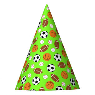 Sports Birthday Party Kids Cute Hat