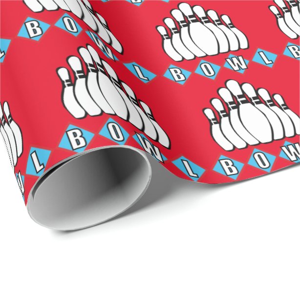 Bowling Wrapping Paper