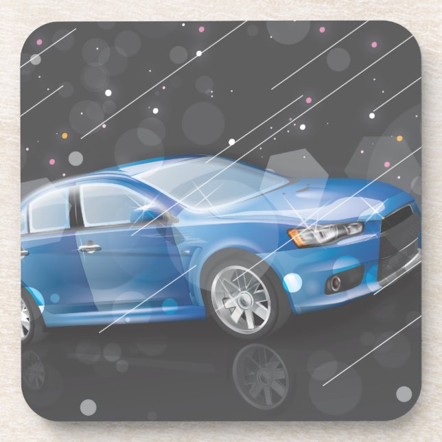 Sports Car Coaster (Front)