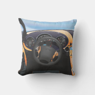 Sports Car Dashboard Cushion