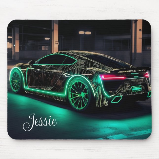 Sports Car Mouse Pad (Front)