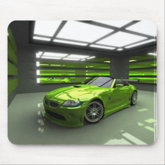 sports car mouse pad