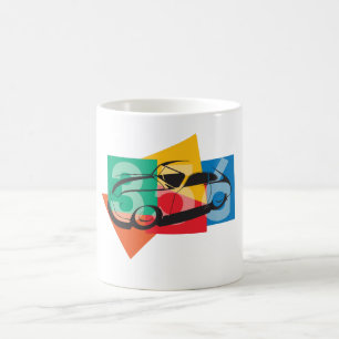sports car mug