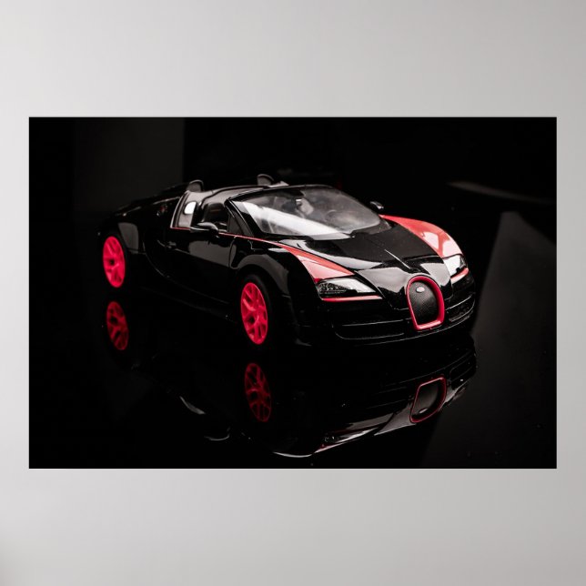 Sports Car Poster (Front)