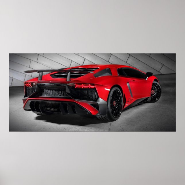Sports Car Poster (Front)