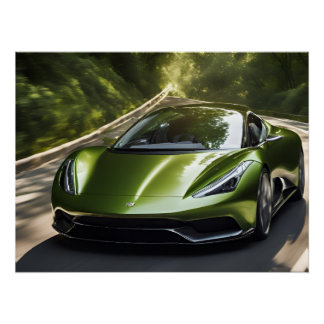 SPORTS CAR POSTER