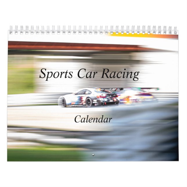 Sports Car Racing Calendar (Cover)