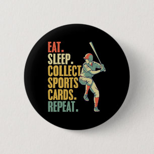 Sports Card Collecting Basketball Baseball Card Co 6 Cm Round Badge