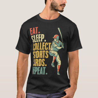 Sports Card Collecting Basketball Baseball Card Co T-Shirt