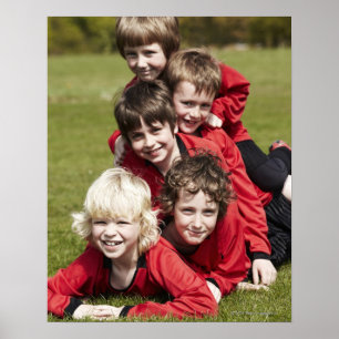 Sports, Children, Football Poster