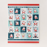 Sports Christmas Advent Calendar Jigsaw Puzzle<br><div class="desc">Creative Advent Calendar Christmas Countdown puzzle,  featuring 25 different sports. To personalize add name of your favorite major league sports fan.</div>