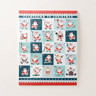 Sports Christmas Advent Calendar Jigsaw Puzzle