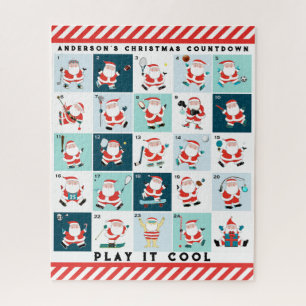 Sports Christmas Advent Calendar Jigsaw Puzzle
