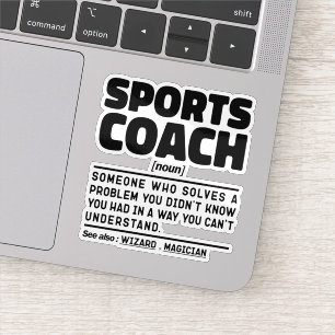 Sports Coach Noun Definition Certified Trainer