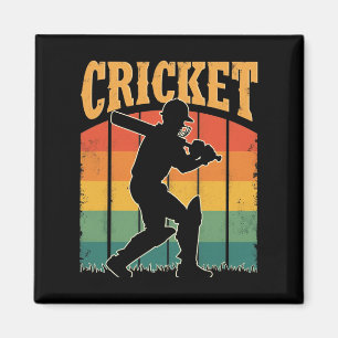Sports Cricket Player – The Gentleman’s Game Magnet