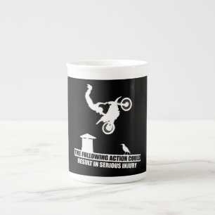 Sports Dirt Bike Motorcycles Lover Gift Bone China Mug