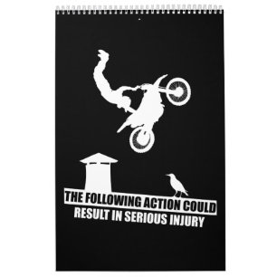 Sports Dirt Bike Motorcycles Lover Gift Calendar