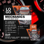 Sports Engine, Auto Mechanic & Repairs Advertising Flyer<br><div class="desc">Sports Engine,  Auto Mechanic & Repairs Advertising Flyers By The Business Card Store.</div>