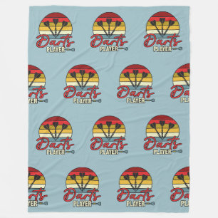 Sports Equipment - 3 Darts - Darts Player 1 Fleece Blanket