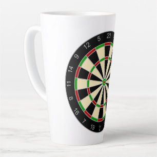 Sports Equipment - Dartboard 1 Latte Mug