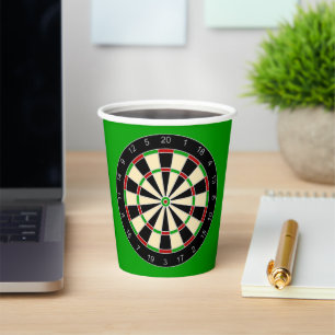 Sports Equipment - Dartboard 1 Paper Cups