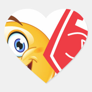 sports fan emoji heart sticker