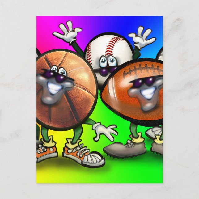 Sports Fan Postcard (Front)