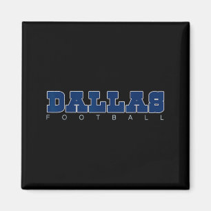 Sports Fans Dallas Football DFW City Classic Magnet