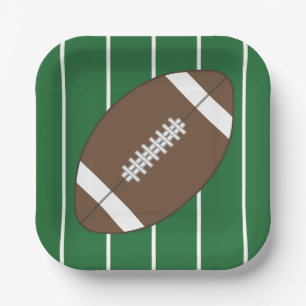 Sports Football Game Party Plates