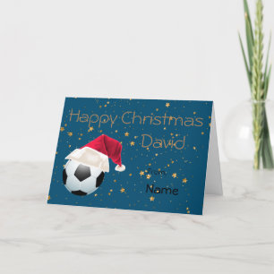 Sports Football Holiday Christmas Personalised