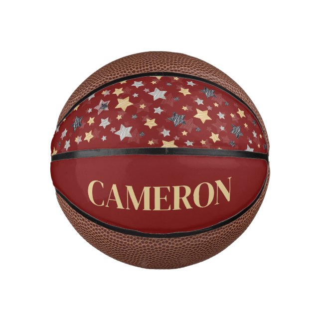 Sports gift!  Fun custom basketball (Front)