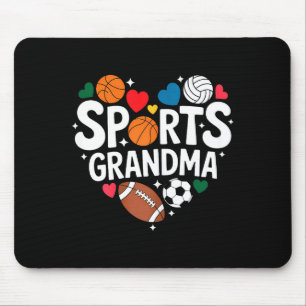 Sports Grandma Atheletic Grandkids Grandmother Mouse Pad