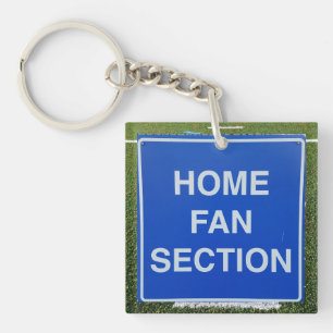 Sports Home Fan Section Key Ring