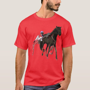 Sports Horse Race Harness Racing T-shirt T-Shirt