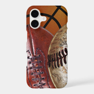 Sports iPhone Cases Basketball, Football, Baseball