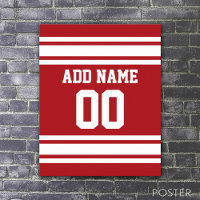 Sports Jersey with Your Name and Number