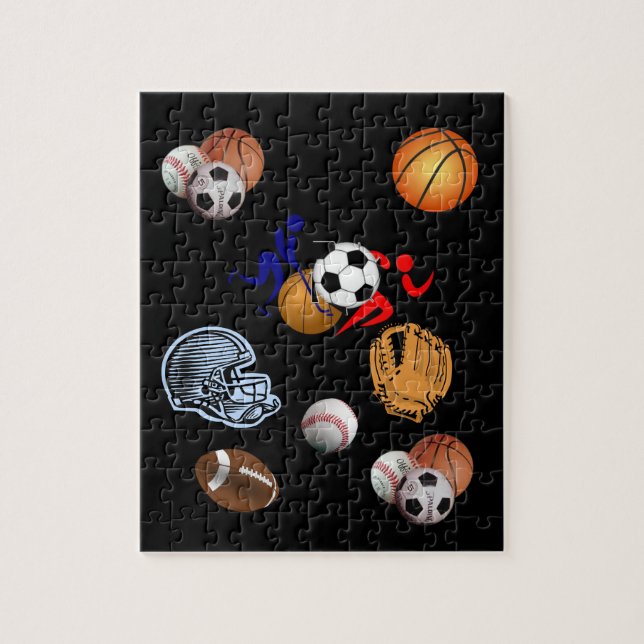 Sports Jigsaw Puzzle (Vertical)