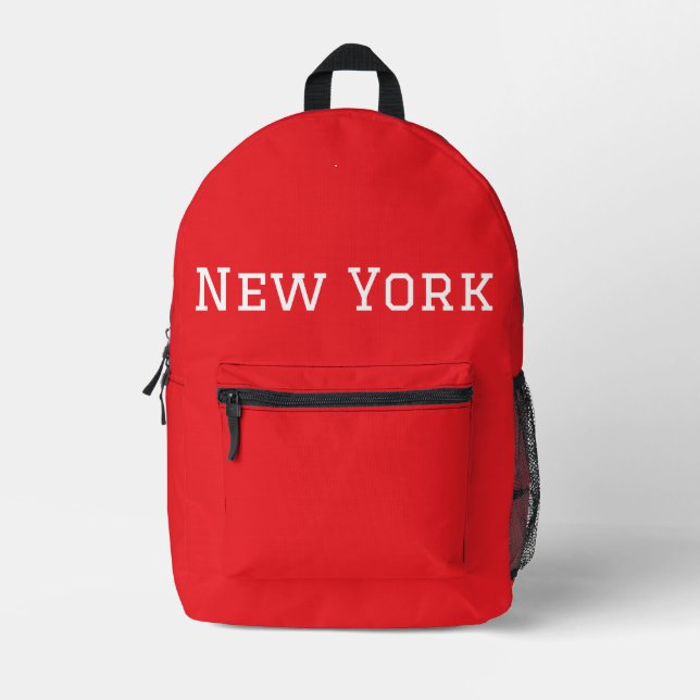 Sports Line Collection -  Printed Backpack (Front)