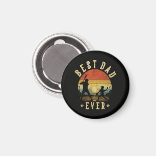 Sports Lover Best Dad Ever Magnet