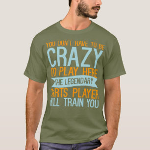 Sports Lover Gifts God Be With Darts Player T-Shirt