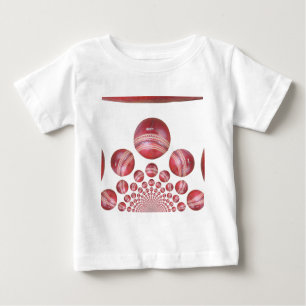 Sports Lover’s Cricket Ball Print Baby T-Shirt